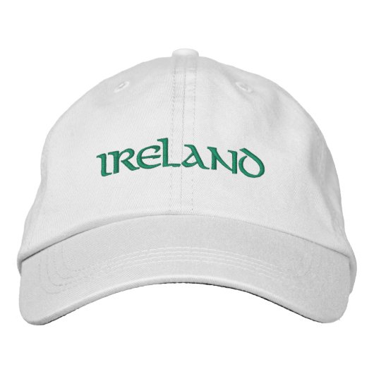Casquette Brodée Irlande (Devant)