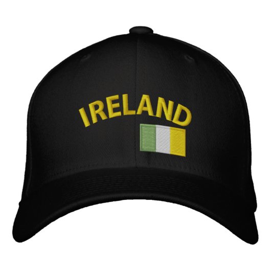 Casquette Brodée irlande (Devant)
