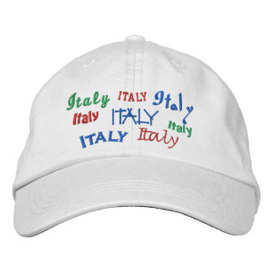 Casquette Brodée italie