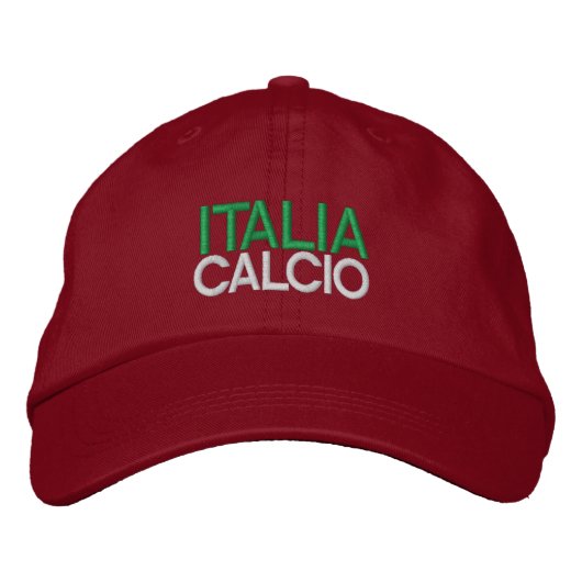 CASQUETTE BRODÉE ITALIE CALCIO (Devant)