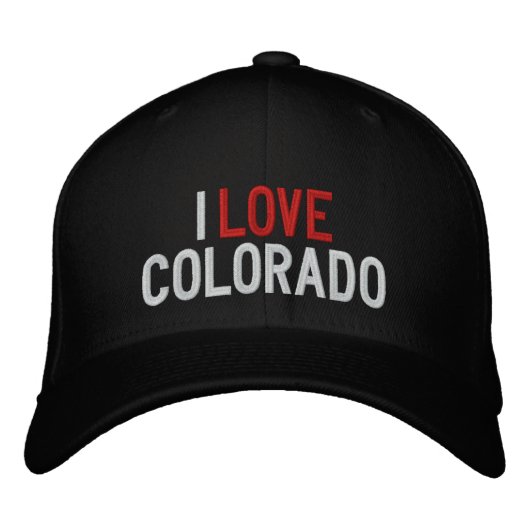 CASQUETTE BRODÉE J'AIME COLORADO (Devant)