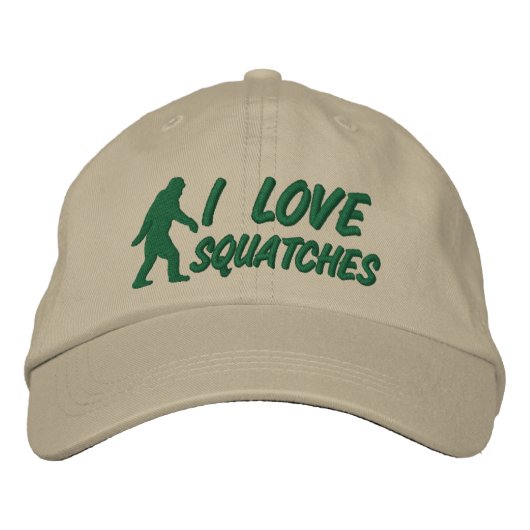 Casquette Brodée J'aime les squatters (Devant)