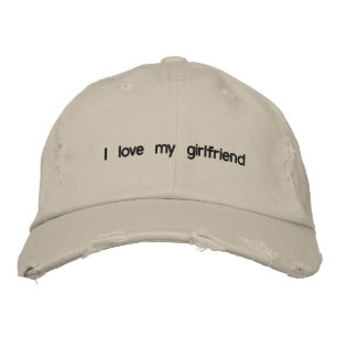 Casquette Brodée j'aime ma petite amie