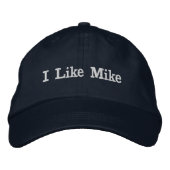 Casquette Brodée J'Aime Mike (Devant)
