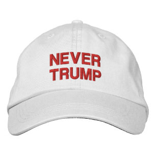 CASQUETTE BRODÉE JAMAIS TRUMP