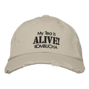 Casquette Brodée Je coeur Kombucha