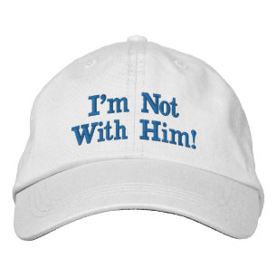 Casquette Brodée Je ne suis pas avec lui