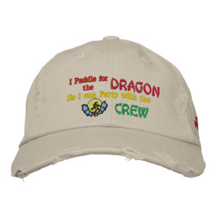 Casquette Brodée Je pagaie pour le, Dragon, Donc...