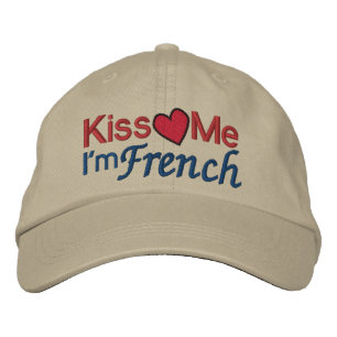 Casquette Brodée Je suis français par SRF