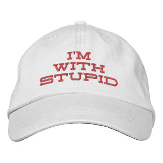 Casquette Brodée Je suis stupide