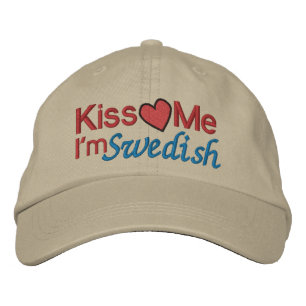 Casquette Brodée Je suis suédois par SRF