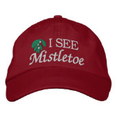 Casquette Brodée Je vois Mistletoe - SRF (Devant)
