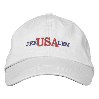 Casquette Brodée Jérusalem USA