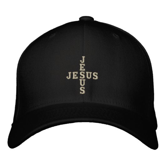 Casquette Brodée Jésus (Devant)