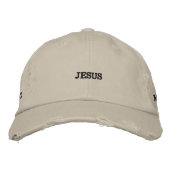 CASQUETTE BRODÉE JESUS (Devant)