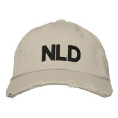 Casquette Brodée Jeu NLD (Devant)