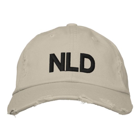 Casquette Brodée Jeu NLD (Devant)