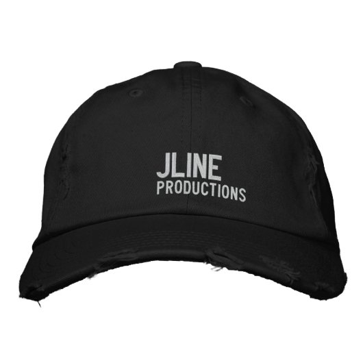 Casquette Brodée JLine, Productions (Devant)