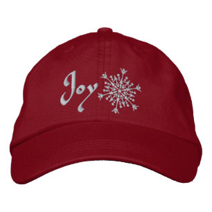 Casquette Brodée Joie de flocon de neige