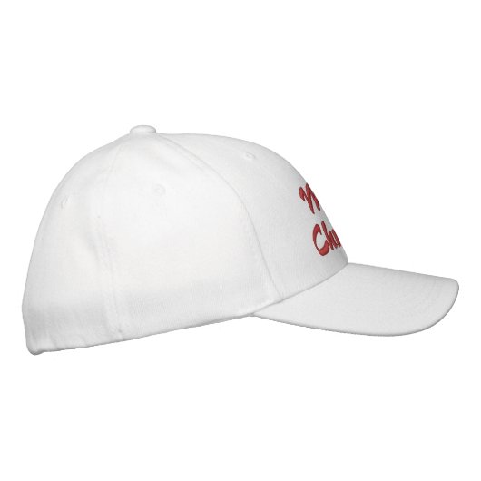 Casquette Brodée Joyeux Noël Simple Typographie Brodée (Droite)