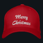 Casquette Brodée Joyeux Noël Simple Typographie Brodée<br><div class="desc">Joyeux Noël Simple Typographie Moderne Personnalisé Brodé Casquette de baseball présente le simple texte brodé moderne "Joyeux Noël". Parfait comme cadeau pour la famille et les amis pour les vacances de Noël. Créé par Evco Studio www.zazzle.com/store/evcostudio</div>