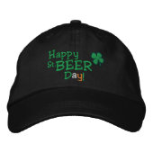 Casquette Brodée Joyeux St. Beer Day ! (Devant)