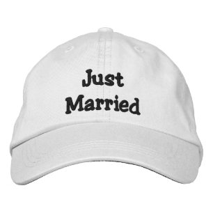 Casquette Brodée Juste marié