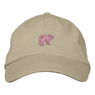 Casquette Brodée Juste un petit porc mignon