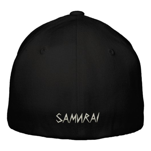 Casquette Brodée Kanji Samurai Hat (Dos)