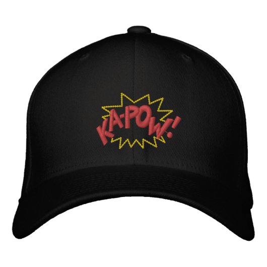 CASQUETTE BRODÉE KAPOW (Devant)