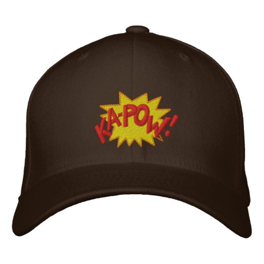 CASQUETTE BRODÉE KAPOW (Devant)