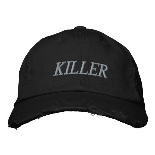 CASQUETTE BRODÉE KILLER (Devant)