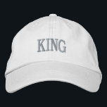 Casquette Brodée King Custom Text Imprimé élégant élégant élégant é<br><div class="desc">✔️ Broderie Premium - Nom "KING" cousu pour un look haut de gamme ✔️ Ajustable - Taille unique convient le plus avec une sangle confortable ✔️ Couleur blanc classique - Polyvalent et élégant pour toute tenue ✔️ Durable et léger - Parfait pour l'usure quotidienne, le sport ou les sorties décontractées...</div>