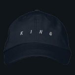 Casquette Brodée KING Navy-Casquette parfait pour toutes les occasi<br><div class="desc">Fabriqué à partir de coton de qualité supérieure, ce casquette de marine avec broderie "King" est à la fois élégant et durable. Le design ajustable assure un ajustement parfait pour toutes les occasions.</div>