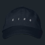 Casquette Brodée KING Navy-Casquette parfait pour toutes les occasi<br><div class="desc">Fabriqué à partir de coton de qualité supérieure, ce casquette de marine avec broderie "King" est à la fois élégant et durable. Le design ajustable assure un ajustement parfait pour toutes les occasions.</div>