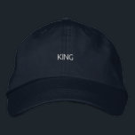 Casquette Brodée KING Style personnalisé Confort pour hommes attray<br><div class="desc">Faites une déclaration avec ce casquette de la marine avec "KING" brodé dans les détails attrayants. Le tissu en coton doux et ajustable du casquette assure à la fois style et confort.</div>