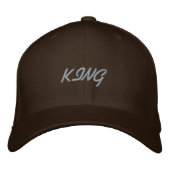 Casquette Brodée King Text (Devant)