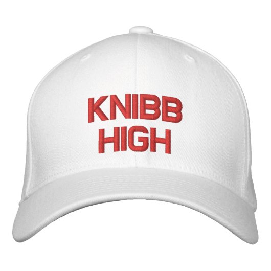 Casquette Brodée Knibb High Academic Decathlon '95 (Devant)