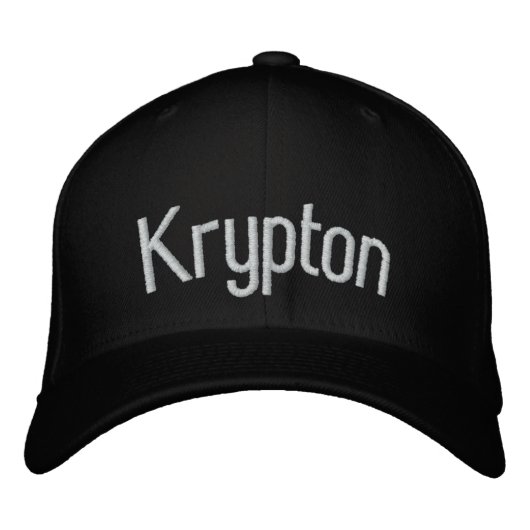 Casquette Brodée Krypton (Devant)