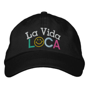 Casquette Brodée La vie CrAzY ... : ) par SRF
