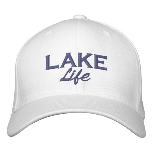 Casquette Brodée Lake Life (Devant)