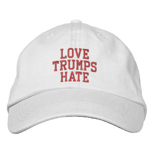Casquette Brodée L'amour trompe la haine