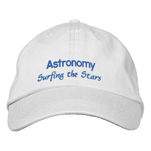 Casquette Brodée L'astronomie surfer sur les étoiles