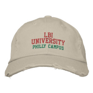 CASQUETTE BRODÉE LBI UNIVERSITY TM