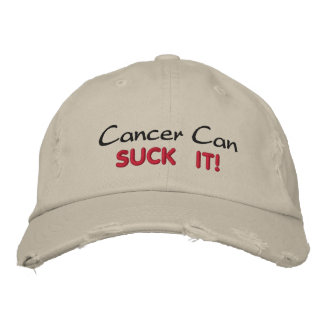 Casquette Brodée Le cancer peut le SUPPRIMER !