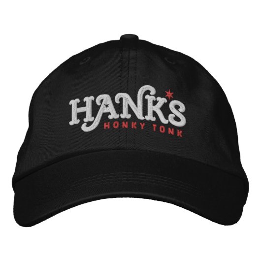 Casquette Brodée Le logo officiel original de Hank (Devant)