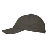 Casquette Brodée le mondialisme craint (Gauche)