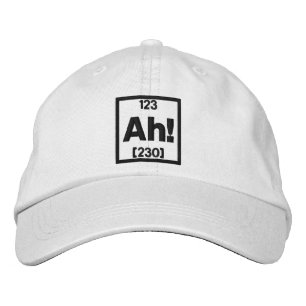 Casquette Brodée L'élément de la broderie surprise