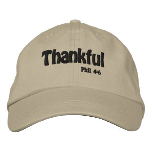 Casquette Brodée Les citations bibliques de remerciement La Personn