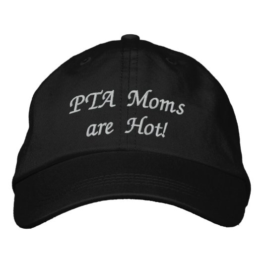 Casquette Brodée Les mamans PTA sont chaudes ! (Devant)